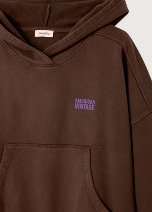 Plizzy hoodie Chestnut American Vintage 